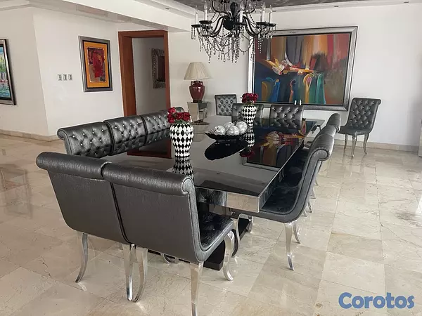muebles y colchones - Mesa cuadrada (2) y 14 sillas 4