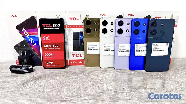celulares y tabletas - TCL LOTUS 502 DE 64GB,6GB RAM NUEVO DE CAJA #CELULARES 