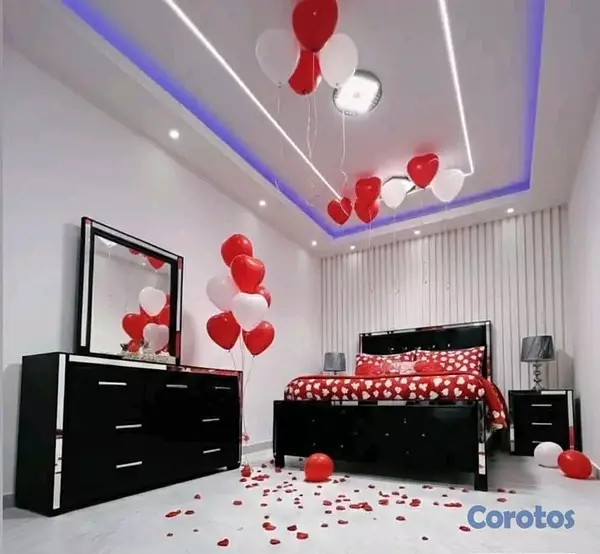 muebles y colchones - Juego de habitación pirámide completo con su colch 9