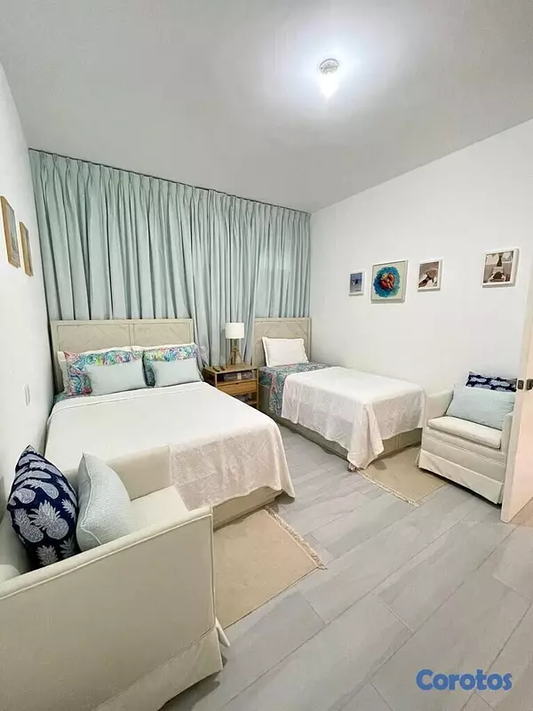 apartamentos - Exclusivo apartamento primera línea de playa privada y finamente amueblado.   4