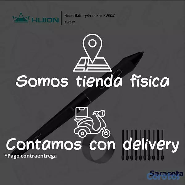 accesorios para electronica - Huion Lápiz PW517 4