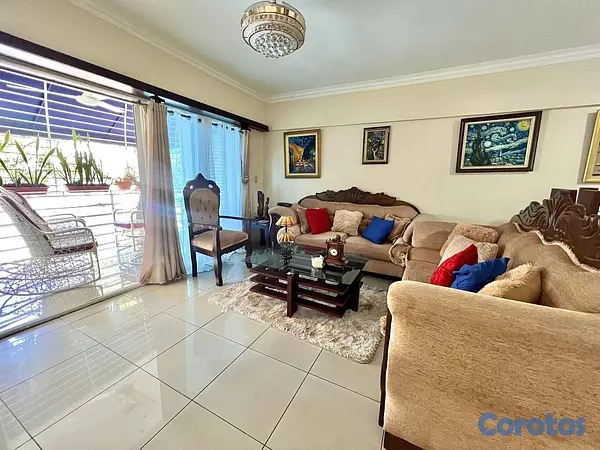 apartamentos - APARTAMENTO EN VENTA 2DO NIVEL CON TERRAZA – RENAC 19
