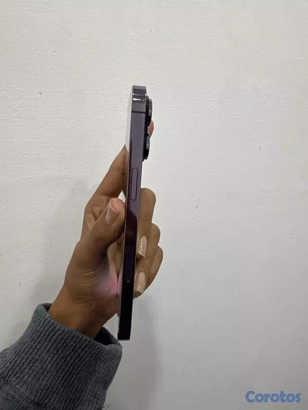 celulares y tabletas - Vendo iPhone 14 Pro Max Color Morado 💜 128gb Factory, con garantía  2