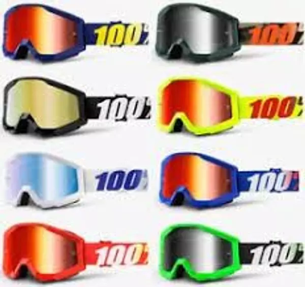 bicicletas y accesorios - Lentes motocross 100% ciclismo gafas de casco cross racecraft enduro 5