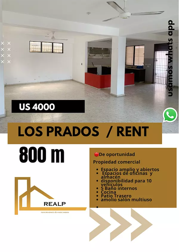 oficinas y locales comerciales - Propiedad amplia y céntrica 1