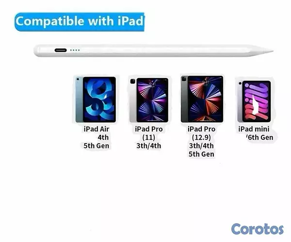 accesorios para electronica - Stylus pen, lápiz óptico universal, para iPad, celulares, tabletas y más  7