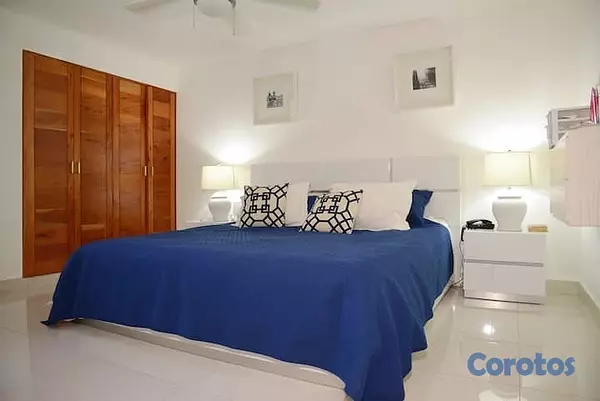 apartamentos - Apartamento en alquiler amueblado en Piantini  5
