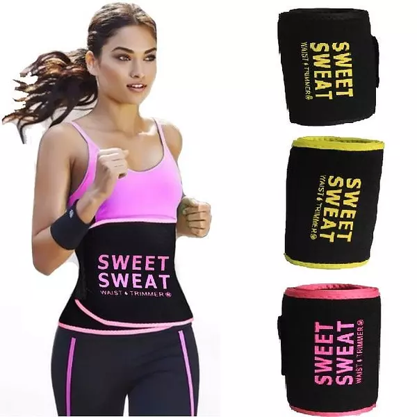 Artículos Deportivos - Faja adelgazante Sweet Sweat para cintura unisex ejercicio sauna caliente sudor 5