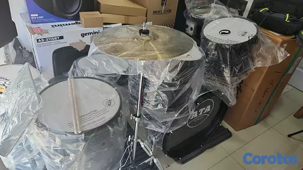 instrumentos musicales - Batería Acústica disponible  2