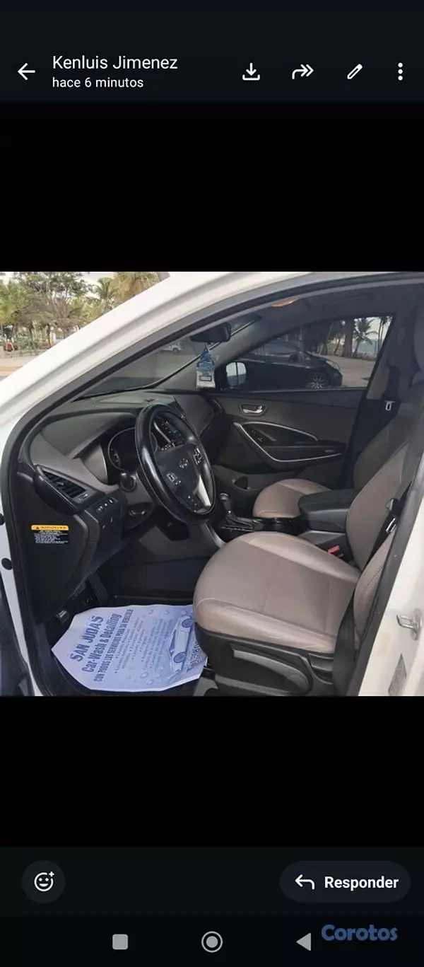 jeepetas y camionetas - Hyundai Santa fe 2016 8