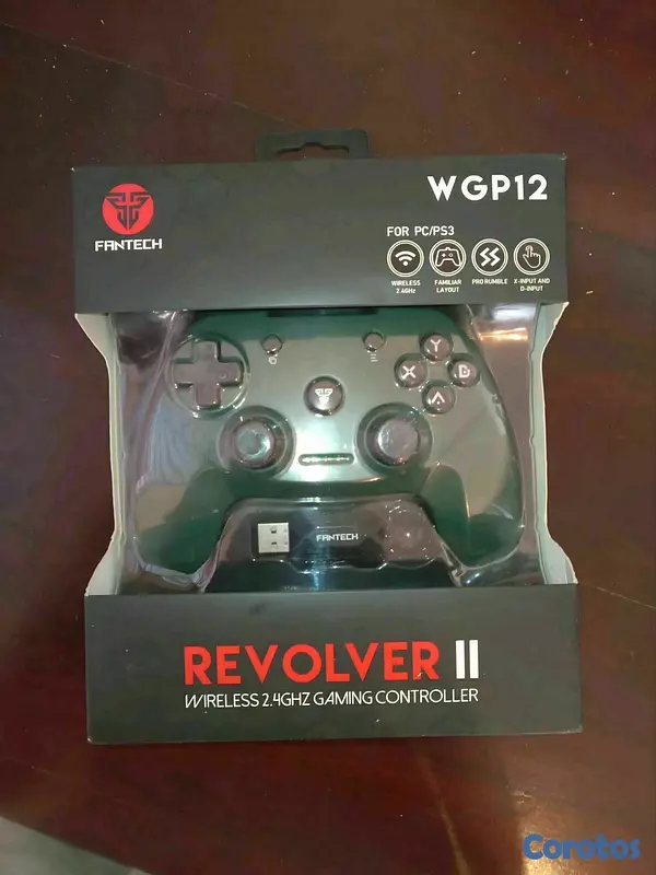consolas y videojuegos - Control Gamer Fantech WGP12 Revolver II – Como nuevo. 2