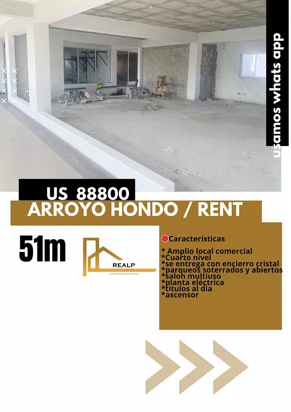 oficinas y locales comerciales - Local en venta en Arroyo hondo 1