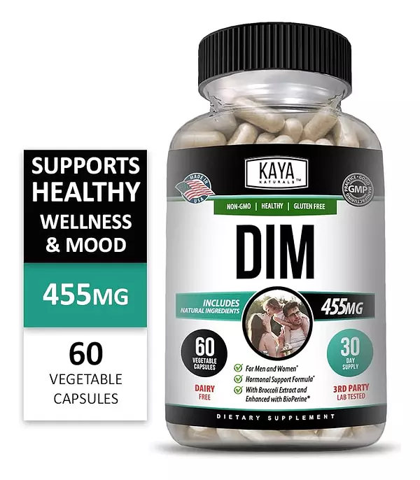 Salud y Equipamiento Médico - Kaya Naturals Dim Ultra (60 Cápsulas) | Suplemento Dim Para 2