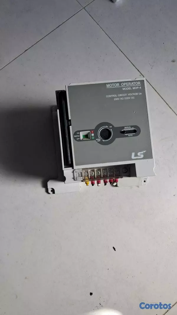 otros electronicos - MOTOR OPERADOR BREAKER LS 800AMPERES 1