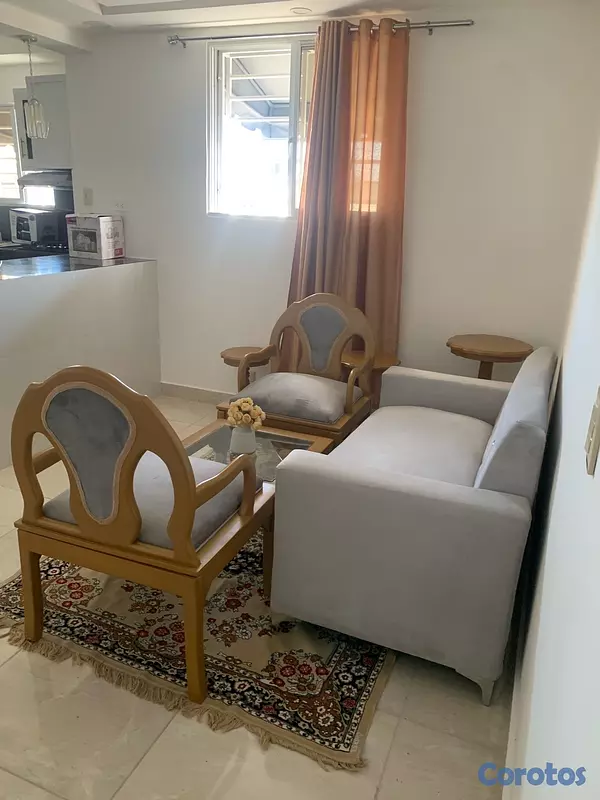 apartamentos - apartamento estudio amueblado con parqueo 2