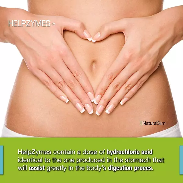 Salud y Equipamiento Médico - Naturalslim Enzimas Digestivas Superiores Con Hlc Digestión 4