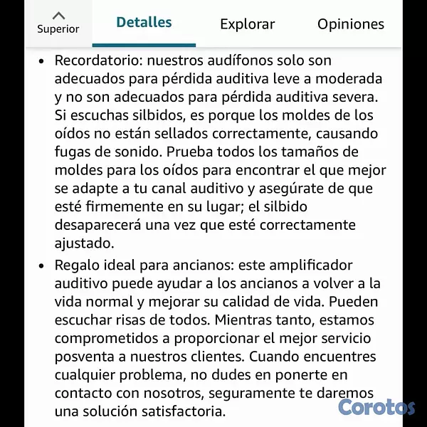 camaras y audio - Audífonos para perdida de audición/ Audífonos para personas mayores/ Audífonos  10