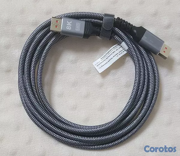 otros electronicos - variedad de cables hdmi y Displayport 2.1 nuevo, estoy en las caobas  15