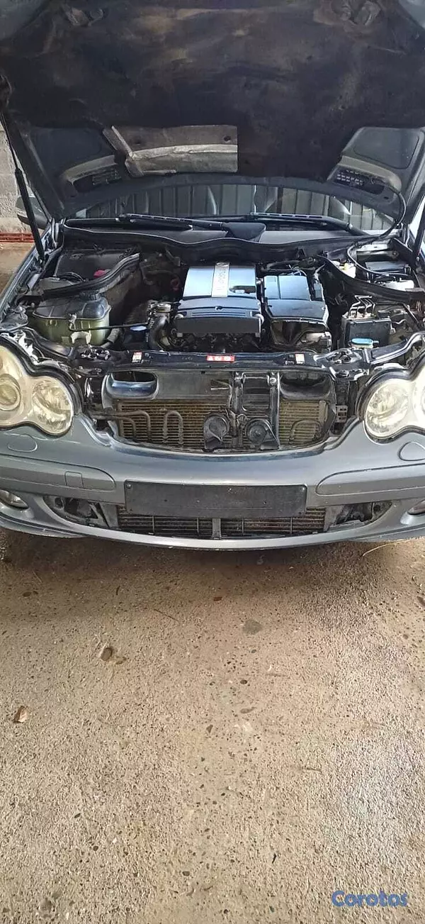 carros - Mercedes Benz 2005 C-230 KOMPRESSOR Azul claro pla 5