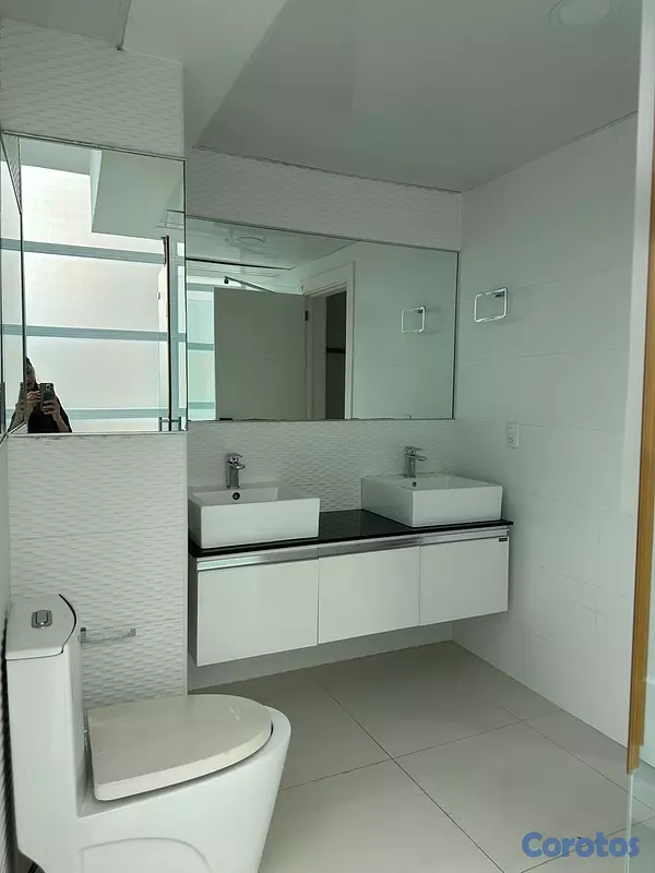 apartamentos - Apartamento en Alquiler de 2 Habitaciones con Línea Blanca - Piantini  12
