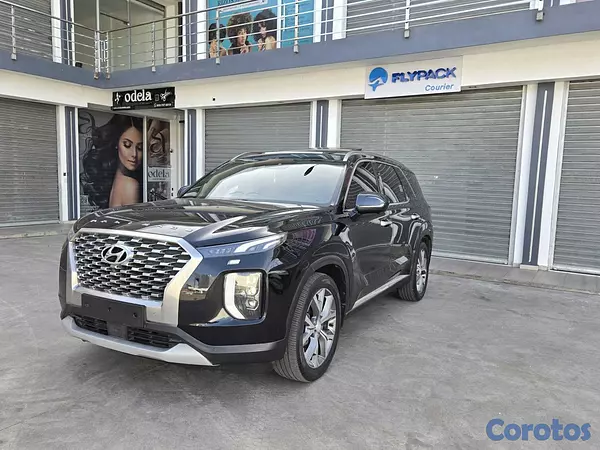 jeepetas y camionetas - HYUNDAI PALISADE 2019 NEGRO GASOLINA 10
