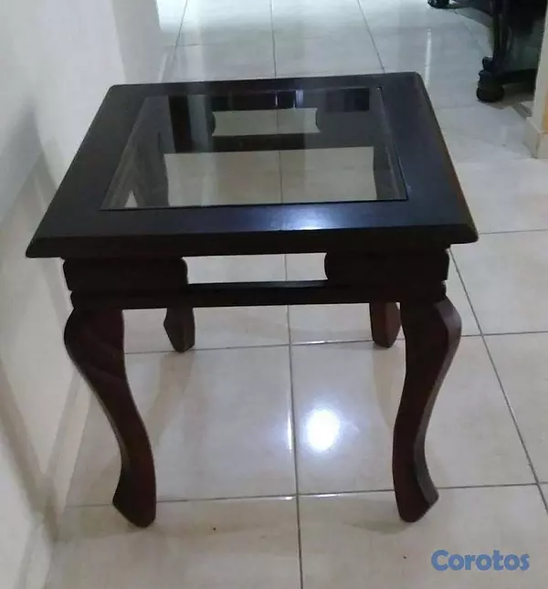 muebles y colchones - MESA EN CAOBA 2