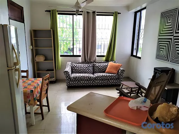 apartamentos - GAZCUE, SE ALQUILA APARTAMENTO TIPO ESTUDIO, TOTAL 3