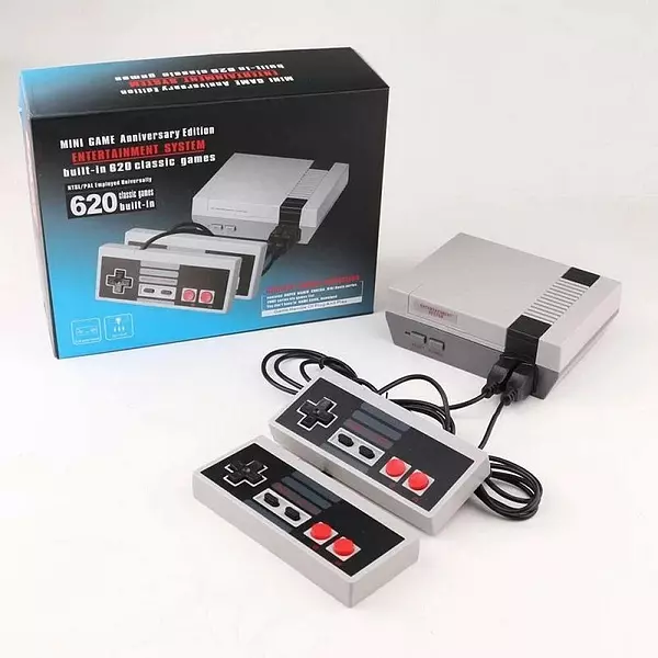consolas y videojuegos - Nintendo Retro Consola Miniconsola de juegos, edición de aniversario, 620 juegos 3