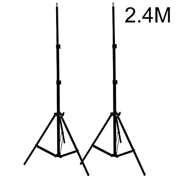 accesorios para electronica - Trípode Alto 200cm / 75 Pulgadas Soporte De Fondo Pie Foto Fotografo 3