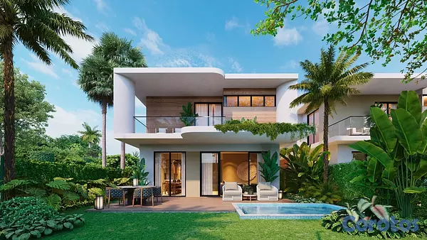 casas vacacionales y villas - VILLAS Y TOWNHOUSES EN PUNTA CANA – TROPICAL BEACH RESIDENCES. 2