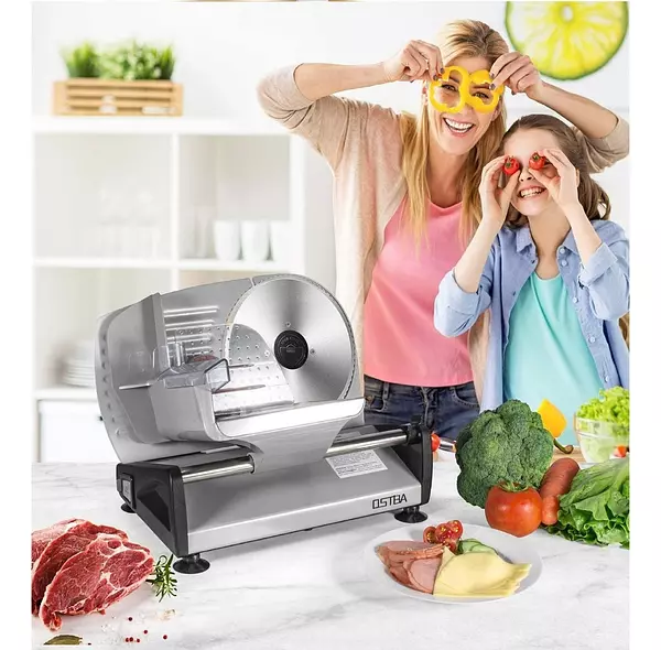 Salud y Equipamiento Médico - Tajadora Cortador Rebanador Carnes Fria Queso Jamon Oferta 7