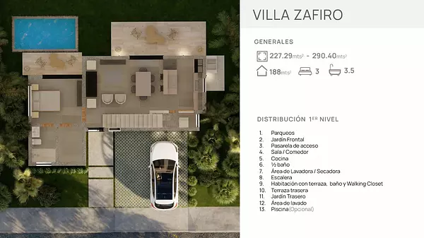 casas vacacionales y villas - Villas Turisticas en Bávaro-Punta Cana (Daos-Zafiro) 7
