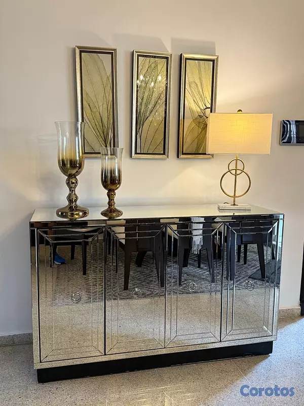muebles y colchones - Credenza de espejos