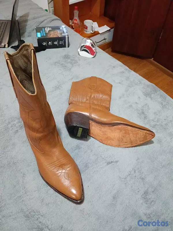 zapatos para hombre - Botas Vaqueras 100% Cuero Legítimo Hechas a Mano 2