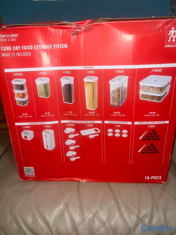 cocina - Set de Alimentos Secos ZWILLING Fresh & Save Cube 2