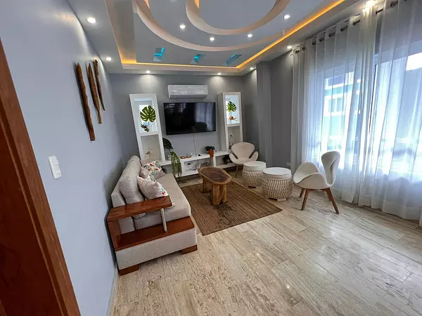 casas vacacionales y villas - Precioso Penthouse Amueblado en Cabarete 2