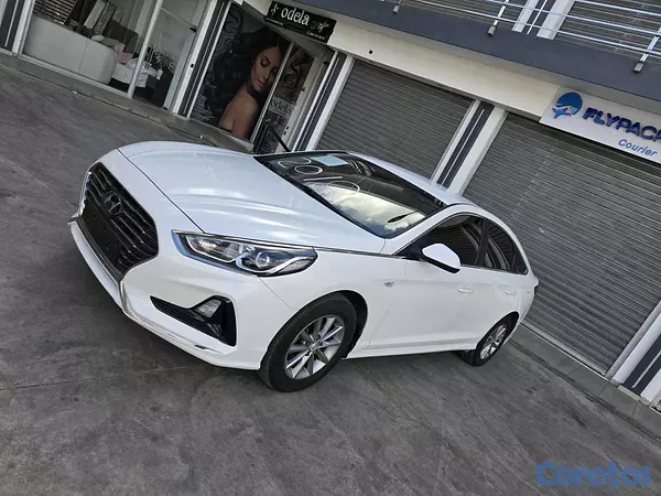 carros - HYUNDAI SONATA NEW RISE 2018 BLANCO 10