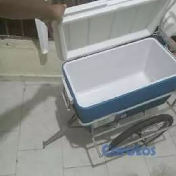 equipos profesionales - 🚲🧊 Carrito con hielera para ventas 4