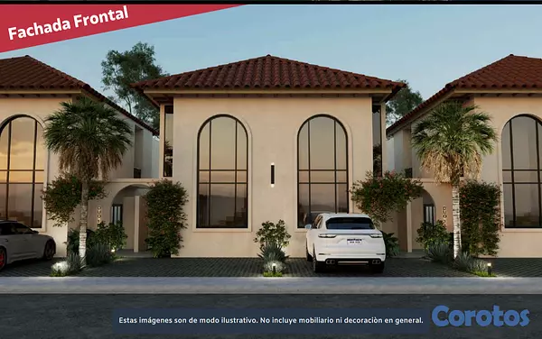 casas vacacionales y villas - venta de villas duplex tipo townhouse en punta cana República Dominicana  7