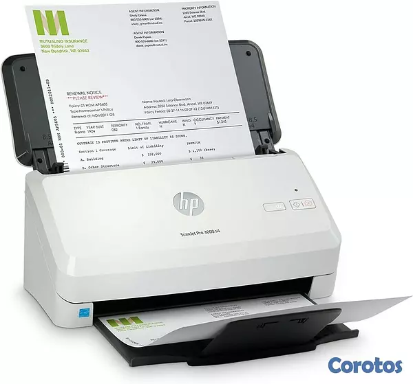 impresoras y scanners - SCANNER HP SCANJET PROFESSIONAL 3000 S4 - DOCUMENT SCANNER - 8.5 IN X 34 IN  1