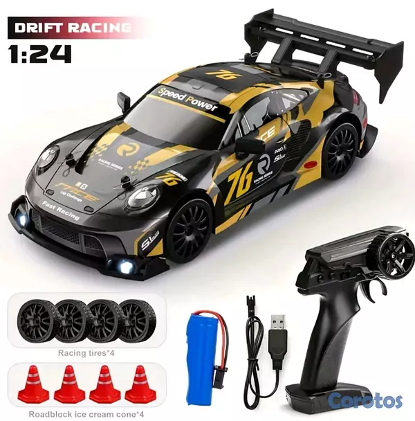 juguetes - Carro drift 4WD de control remoto 2