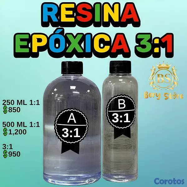 decoración y accesorios - RESINA EPOXICA 1:1 | RESINA EPOXICA 3:1 | RESINA 4
