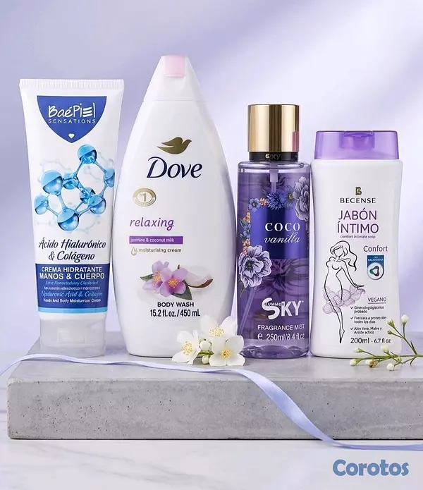 salud y belleza - kit de cuidado corporal para mujer  3