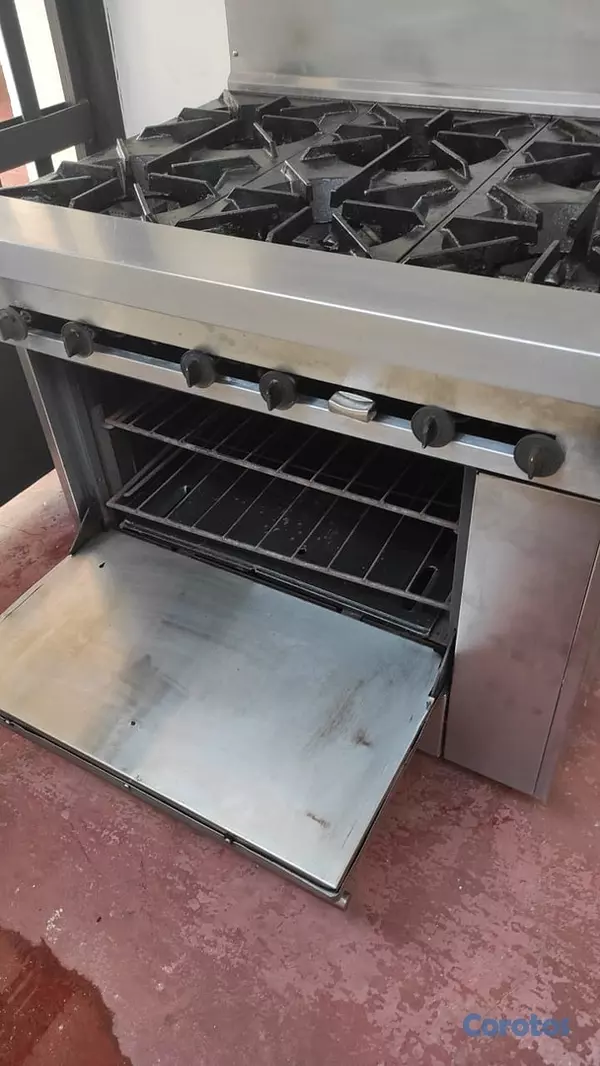 equipos profesionales - Estufa industrial de 6 hornillas 4
