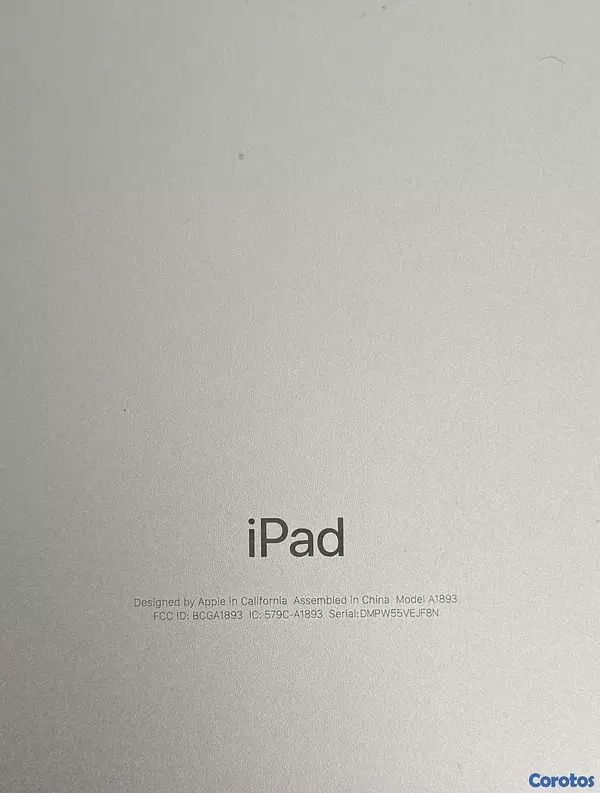 celulares y tabletas - iPad 6ta Generación (128 GB) en excelente estado. 
RD$ 10,000. NEGOCIABLE 6