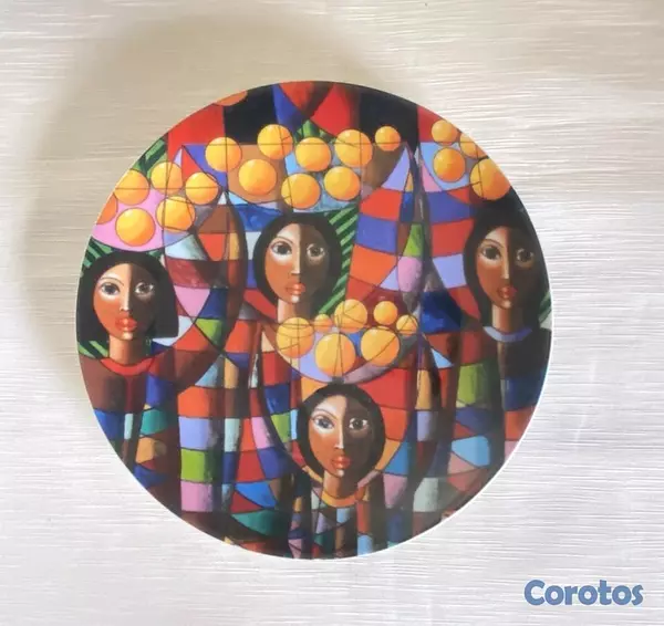 decoración y accesorios - PLATOS Y CENICEROS DE ARTE DE CAFE 5