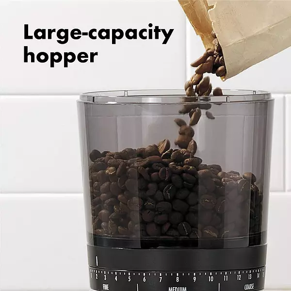 Salud y Equipamiento Médico - Molino Electrico De Café Cónicas 12 Tazas 0.75 Lbs 3