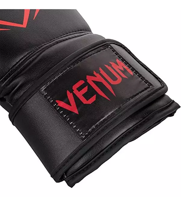 Salud y Equipamiento Médico - Venum Contender Guantes De Boxeo - Negro / Rojo - 14 Onzas 3