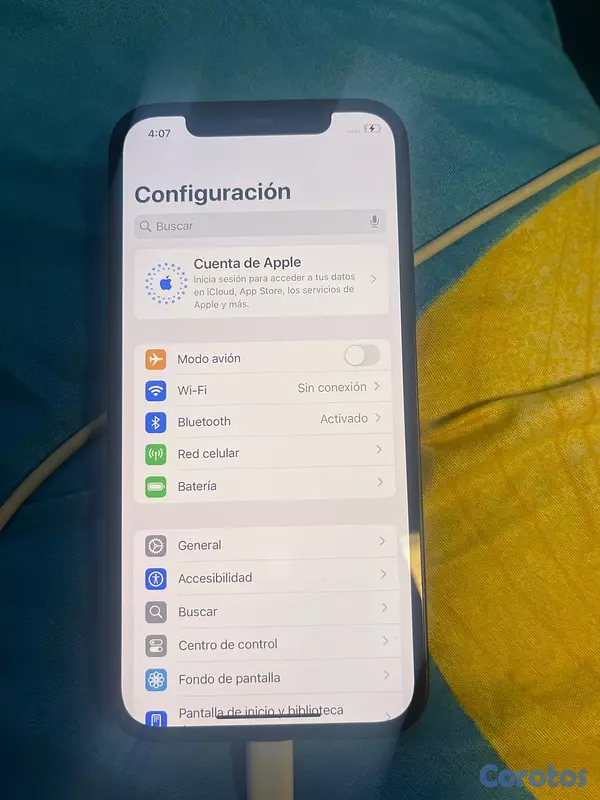 celulares y tabletas - iPhone 12 factory 93% de batería sin ningún detall 2