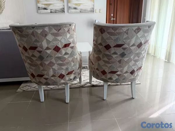 muebles y colchones - Sofá y 2 butacas sala  4